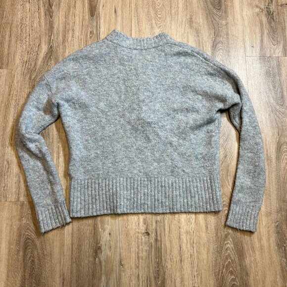 Madewell Sweater 1/4 Zip XXS Gray - Picture 3 of 5